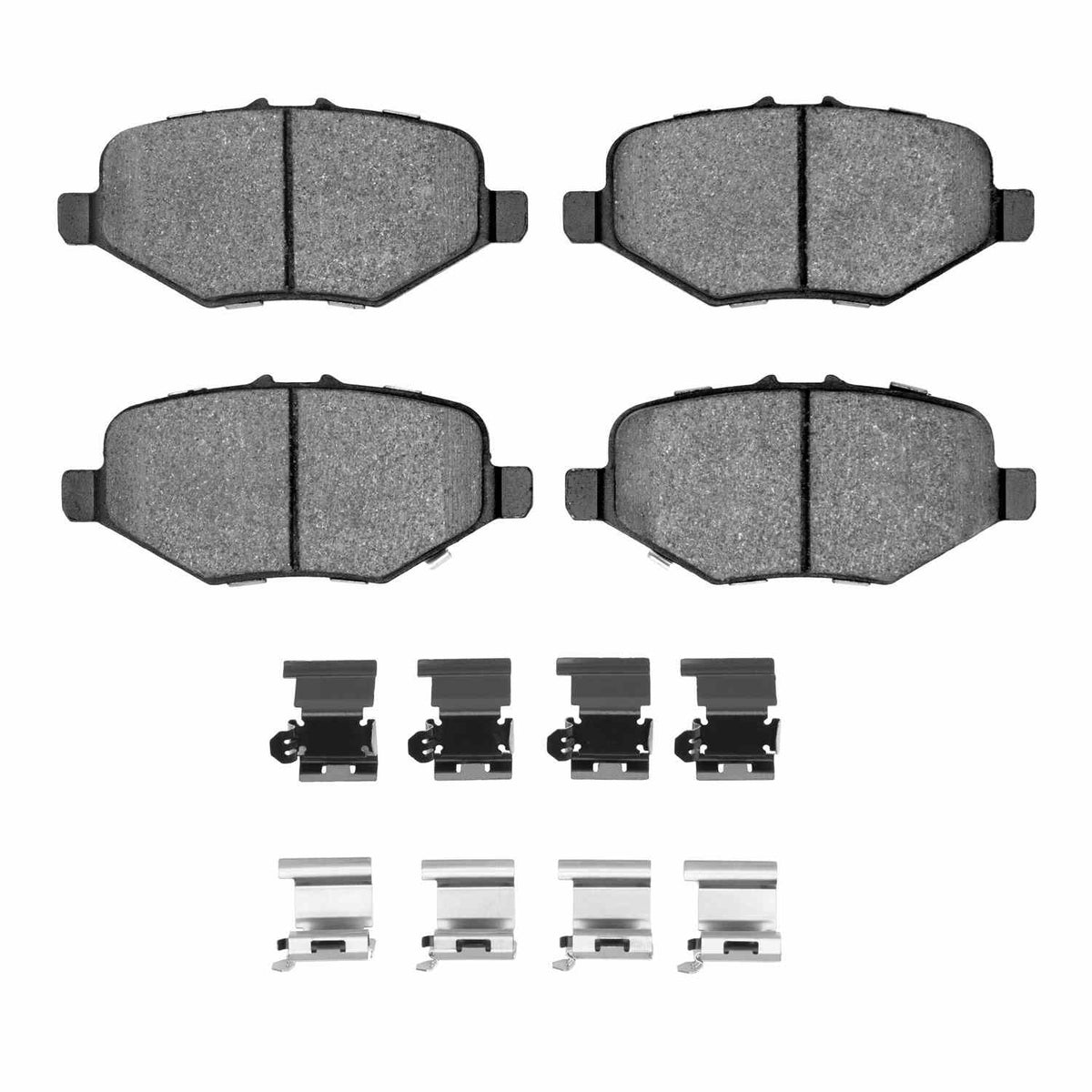 DFC 13-19 Ford Taurus (Excl SHO) Rear 4000 HybriDynamic Brake Pads and Hardware Kit