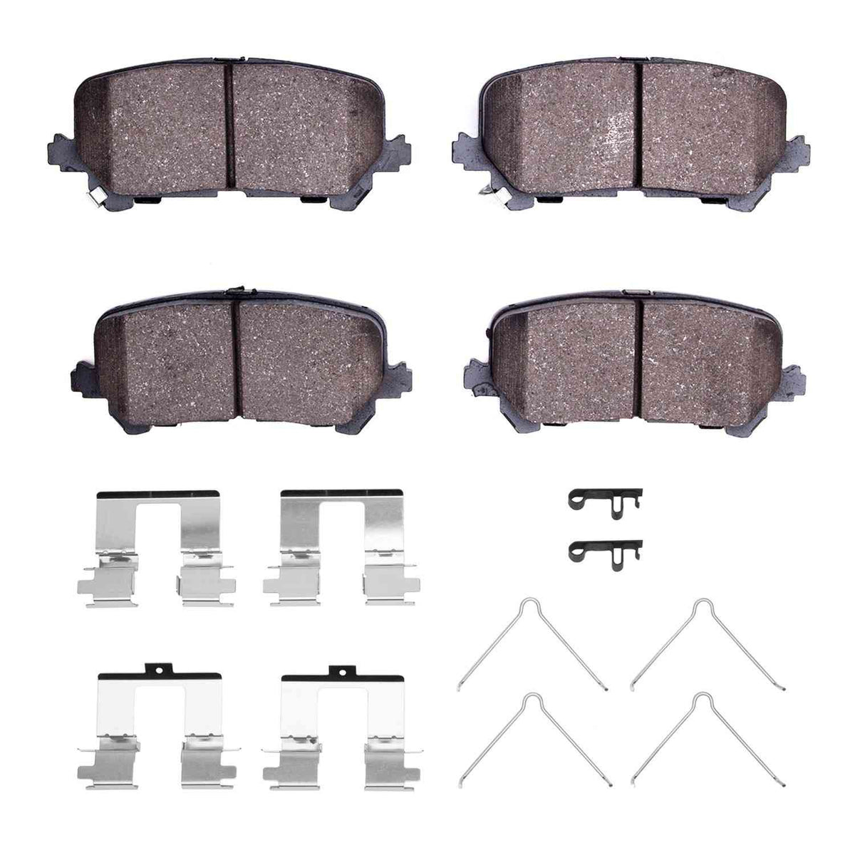 DFC 07-25 Acura ZDX Rear 4000 HybriDynamic Brake Pads and Hardware Kit
