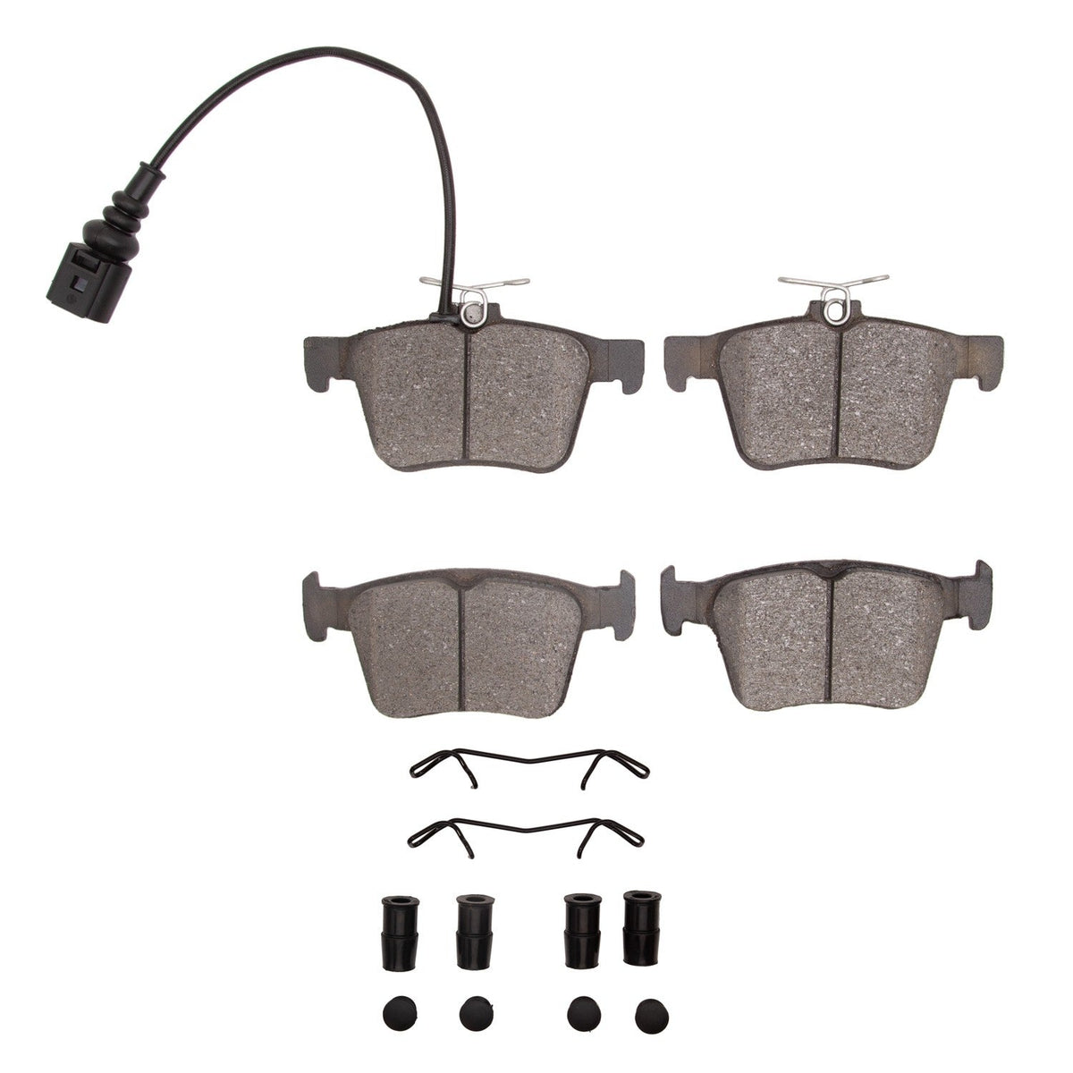 DFC 15-25 Audi A3 Sportback E-TRON Rear 4000 HybriDynamic Brake Pads and Hardware Kit