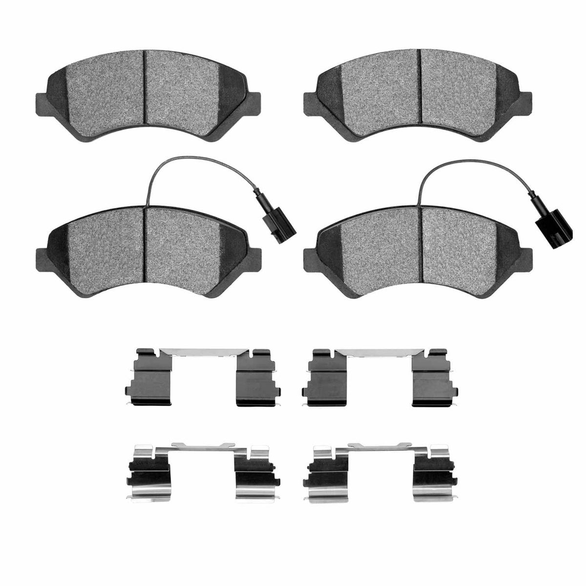 DFC 14-25 Ram ProMaster EV Front 4000 HybriDynamic Brake Pads and Hardware Kit