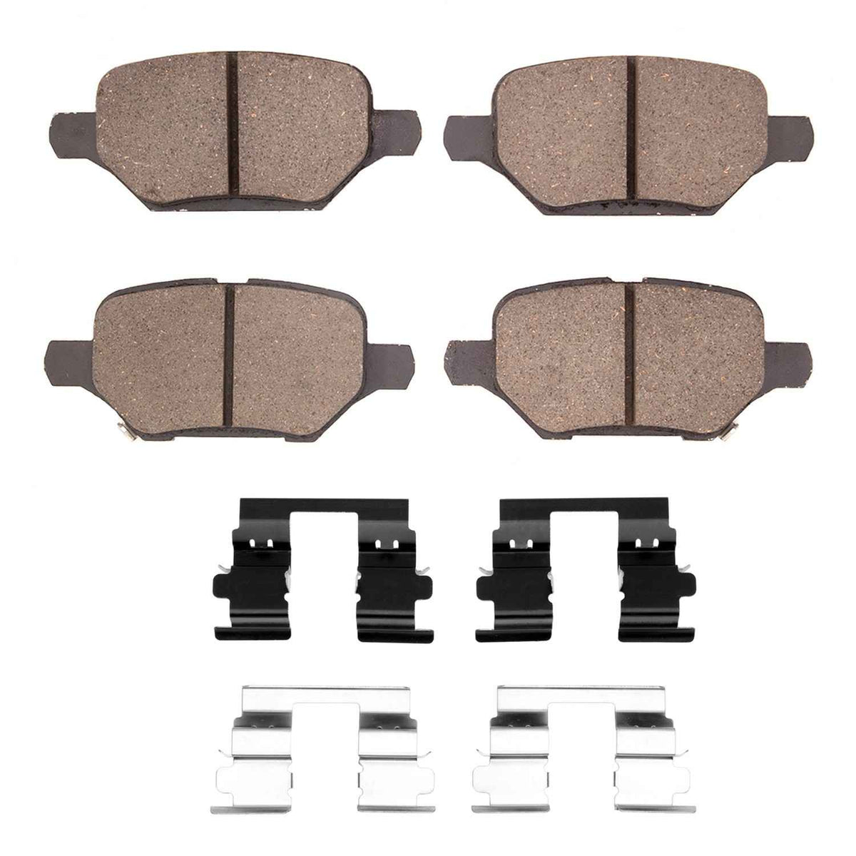 DFC 18-22 Buick Encore Rear 4000 HybriDynamic Brake Pads and Hardware Kit