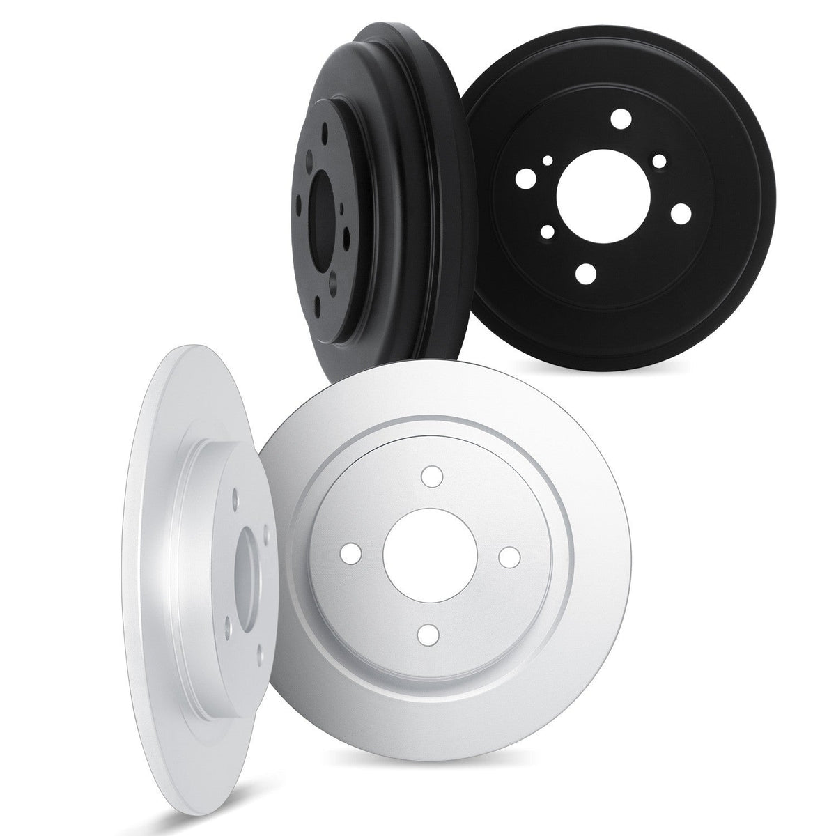 DFC 77-83 BMW 320i Front & Rear Rotors includes Drums