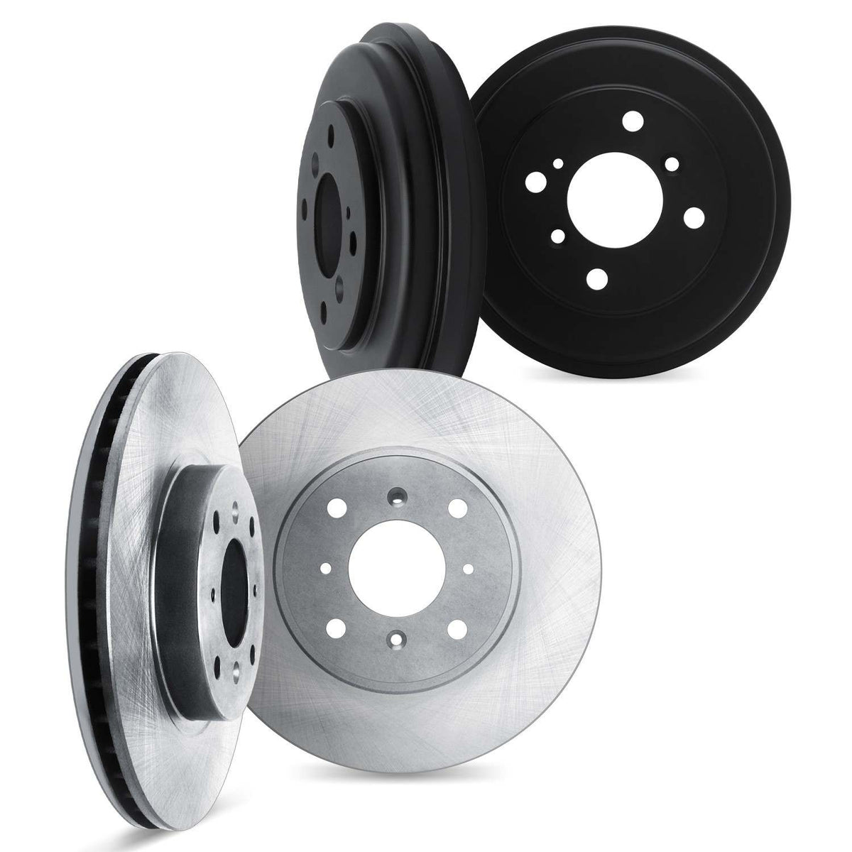 DFC 98-02 Mitsubishi Mirage Front & Rear Rotors includes Drums