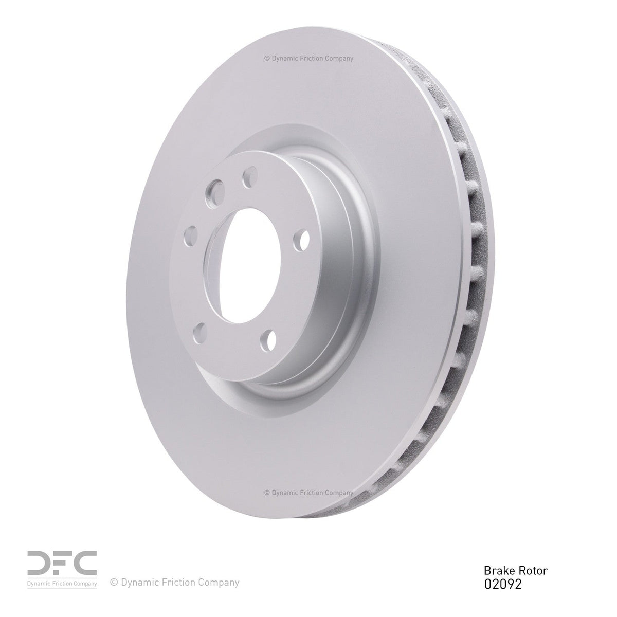 DFC 08-09 Porsche Cayenne Front GeoSPEC Coated Rotor