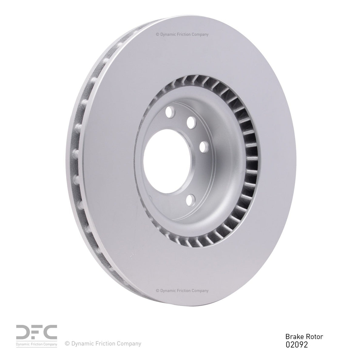 DFC 08-09 Porsche Cayenne Front GeoSPEC Coated Rotor
