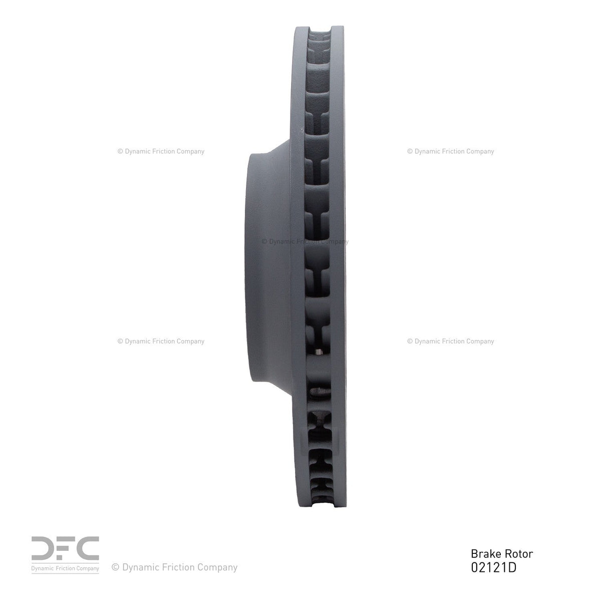 DFC 17-23 Porsche Cayenne Right Front GeoSPEC Coated Rotor