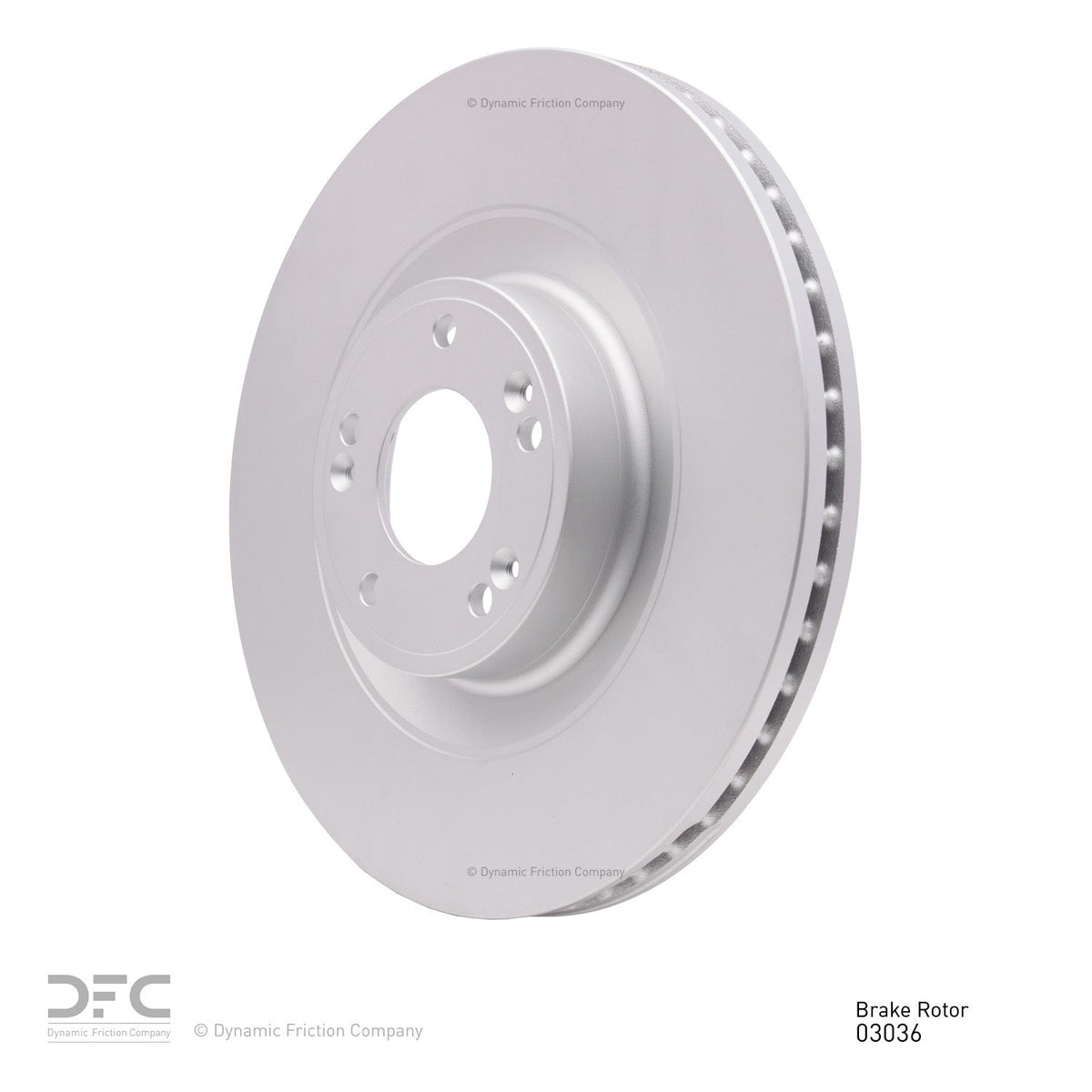 DFC 11-17 Genesis G80 Front GeoSPEC Coated Rotor