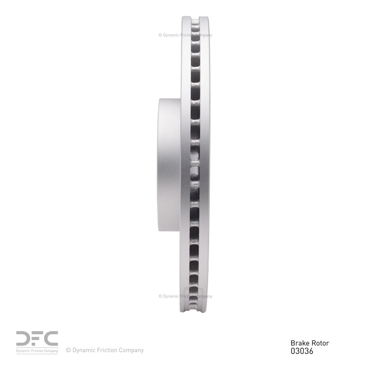 DFC 11-17 Genesis G80 Front GeoSPEC Coated Rotor