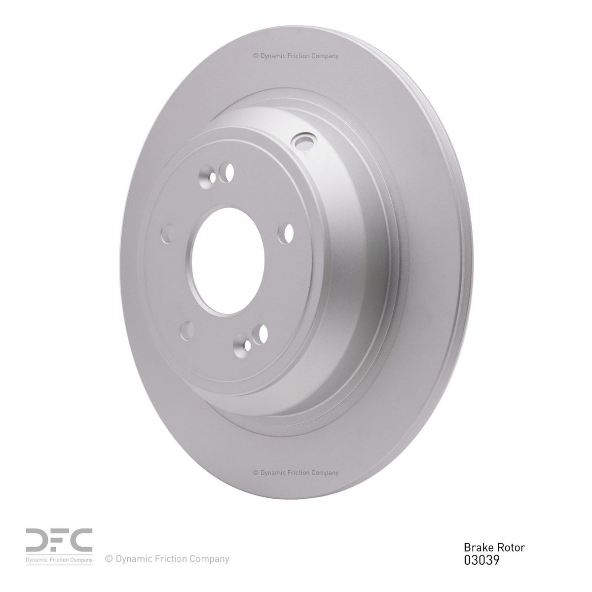 DFC 09-20 Genesis G80 Rear GeoSPEC Coated Rotor