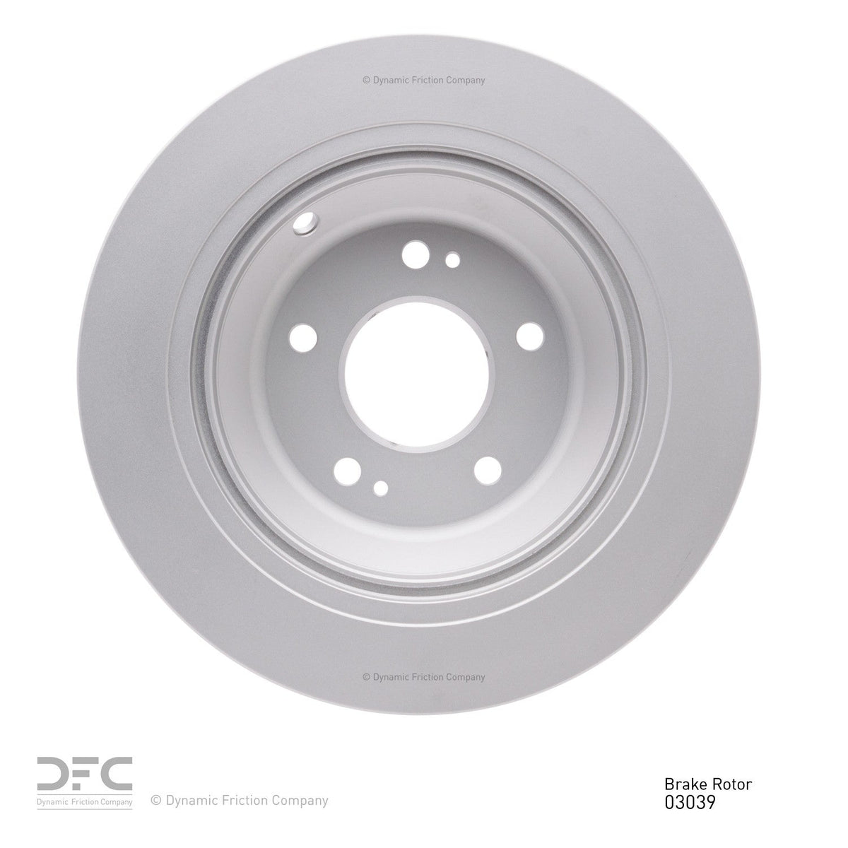 DFC 09-20 Genesis G80 Rear GeoSPEC Coated Rotor