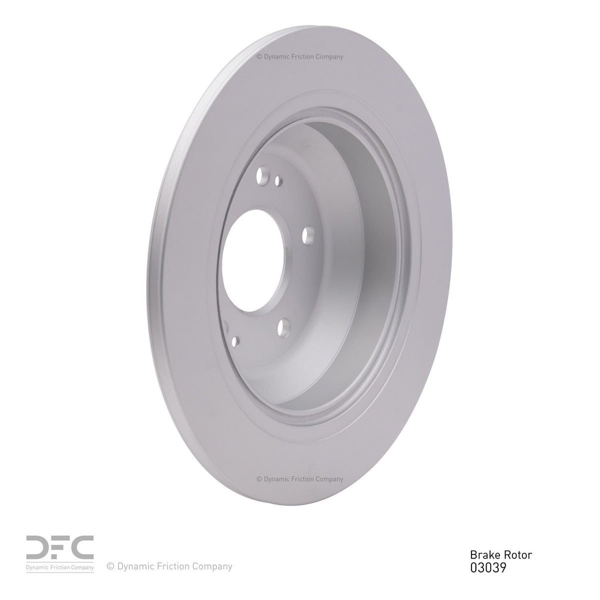DFC 09-20 Genesis G80 Rear GeoSPEC Coated Rotor