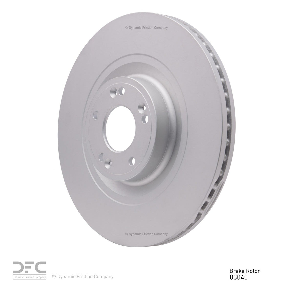 DFC 12-17 Genesis G80 Front GeoSPEC Coated Rotor