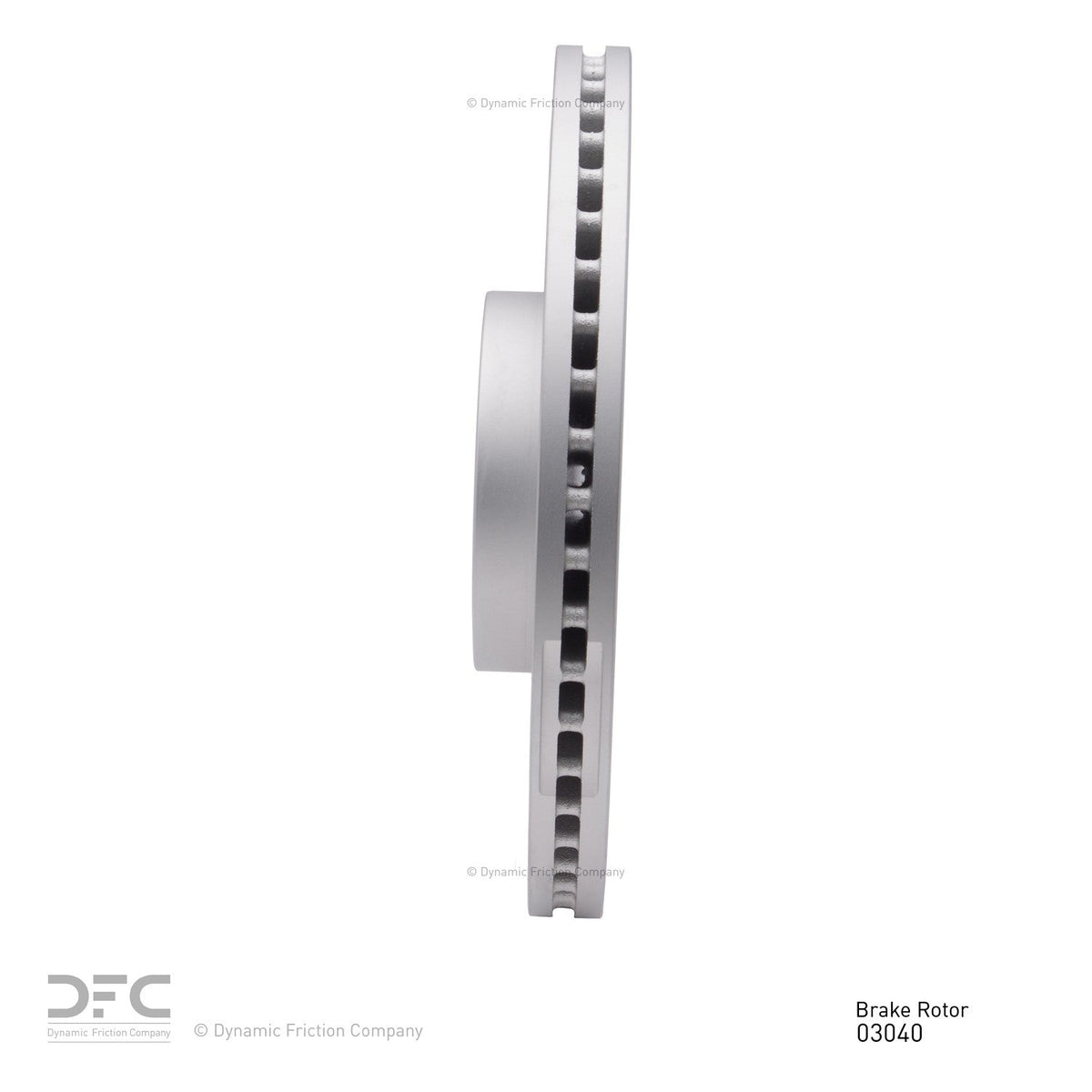 DFC 12-17 Genesis G80 Front GeoSPEC Coated Rotor