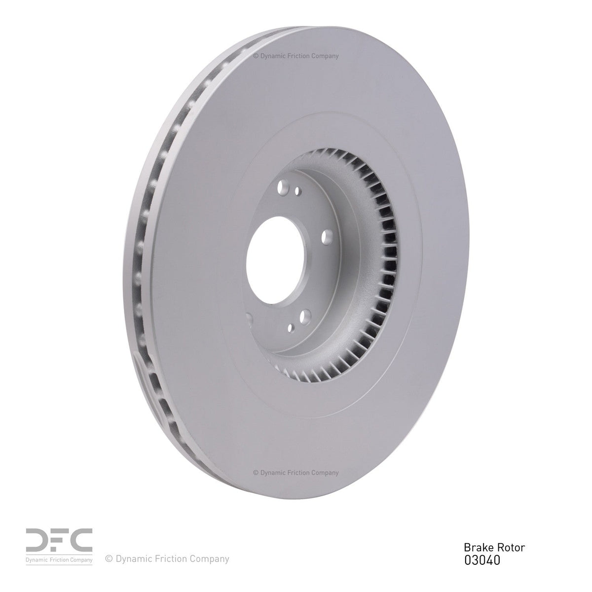DFC 12-17 Genesis G80 Front GeoSPEC Coated Rotor