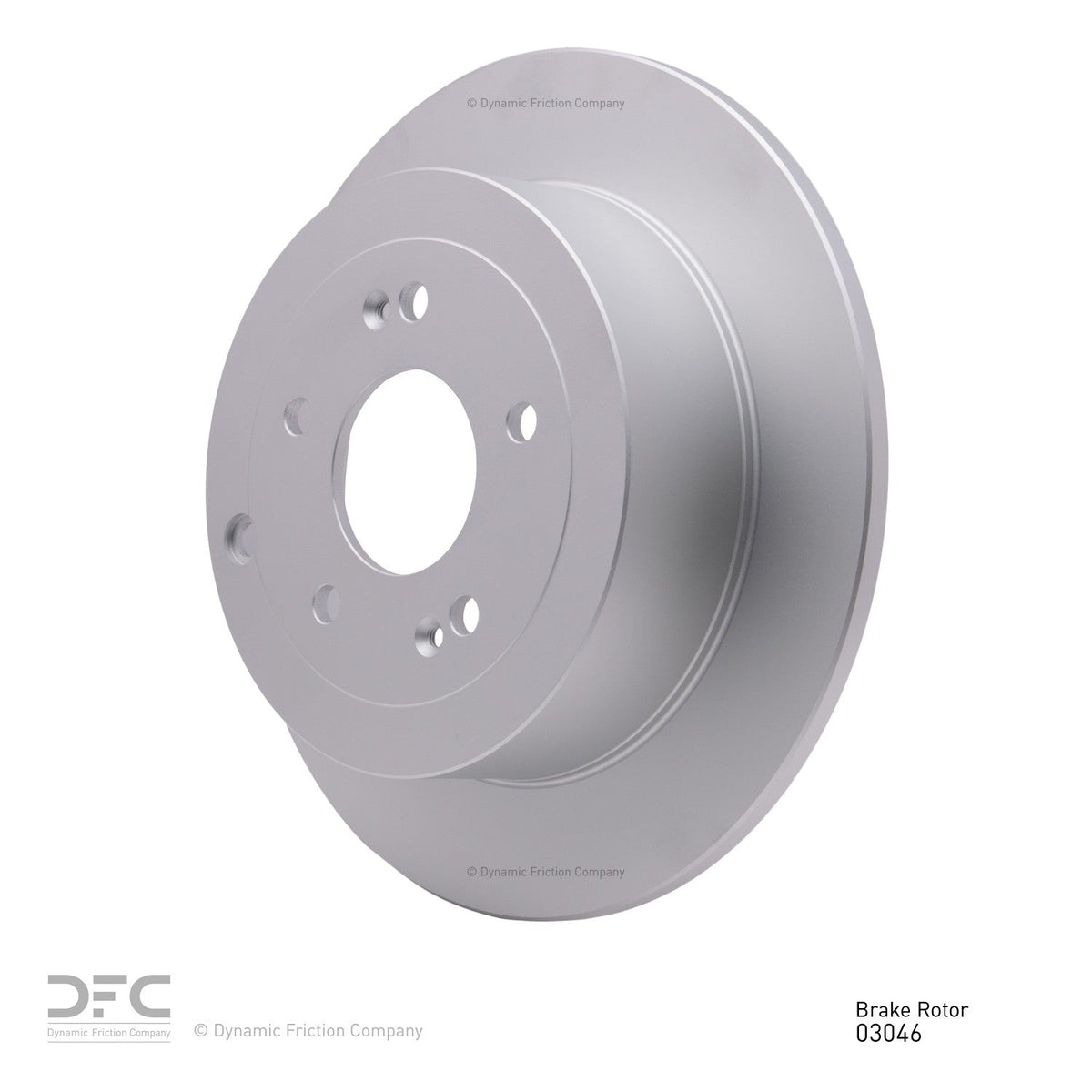 DFC 07-09 Hyundai Santa Fe Rear GeoSPEC Coated Rotor
