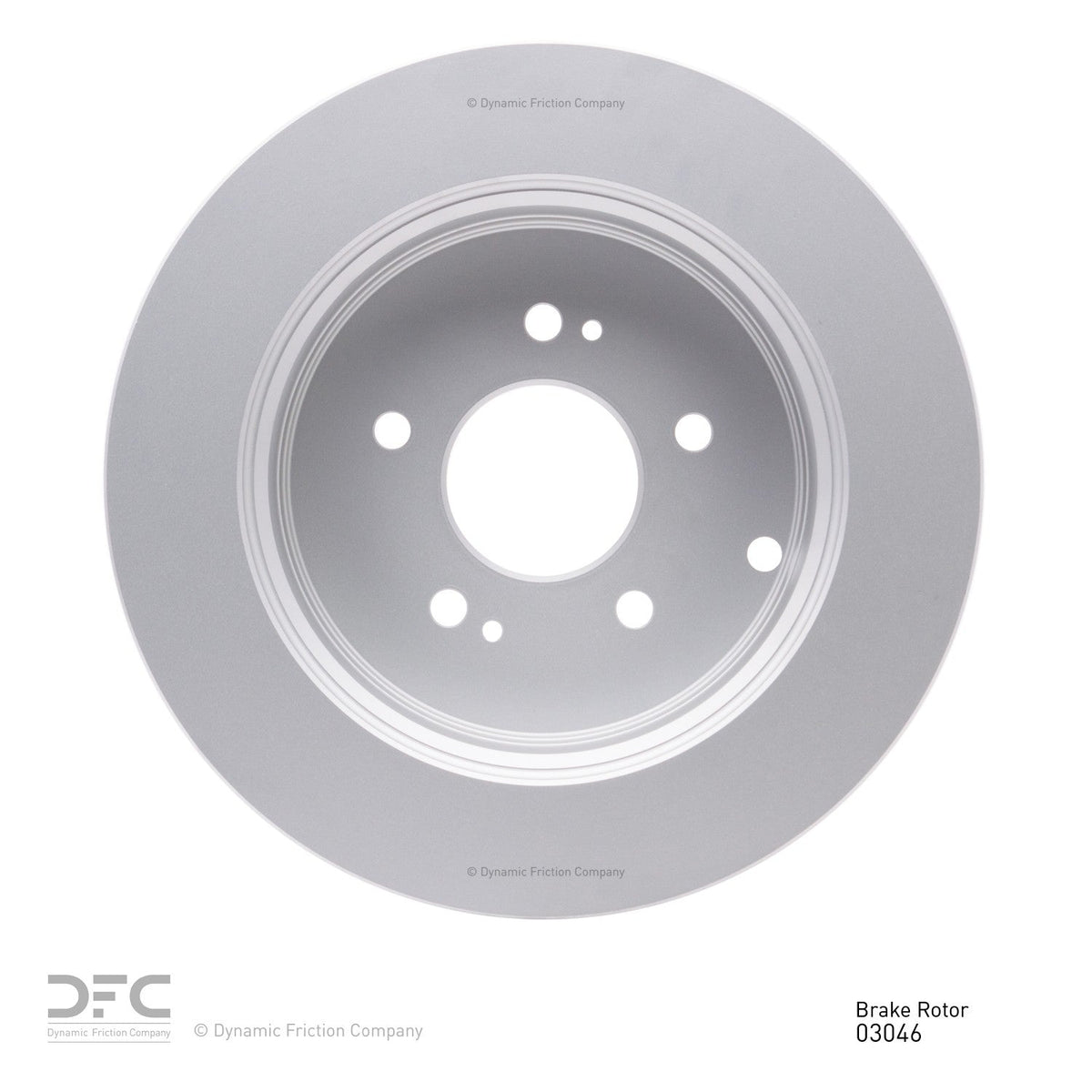 DFC 07-09 Hyundai Santa Fe Rear GeoSPEC Coated Rotor
