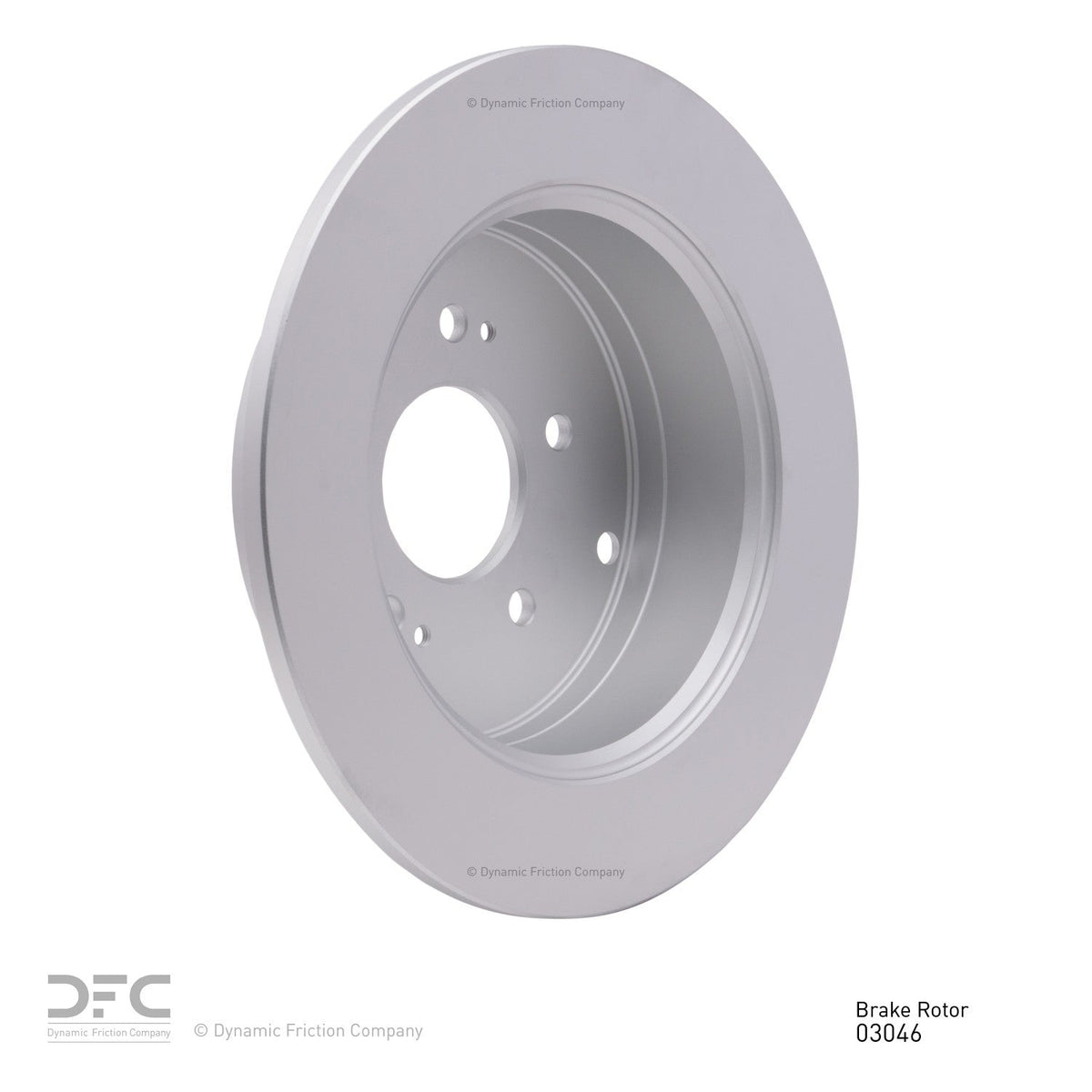 DFC 07-09 Hyundai Santa Fe Rear GeoSPEC Coated Rotor