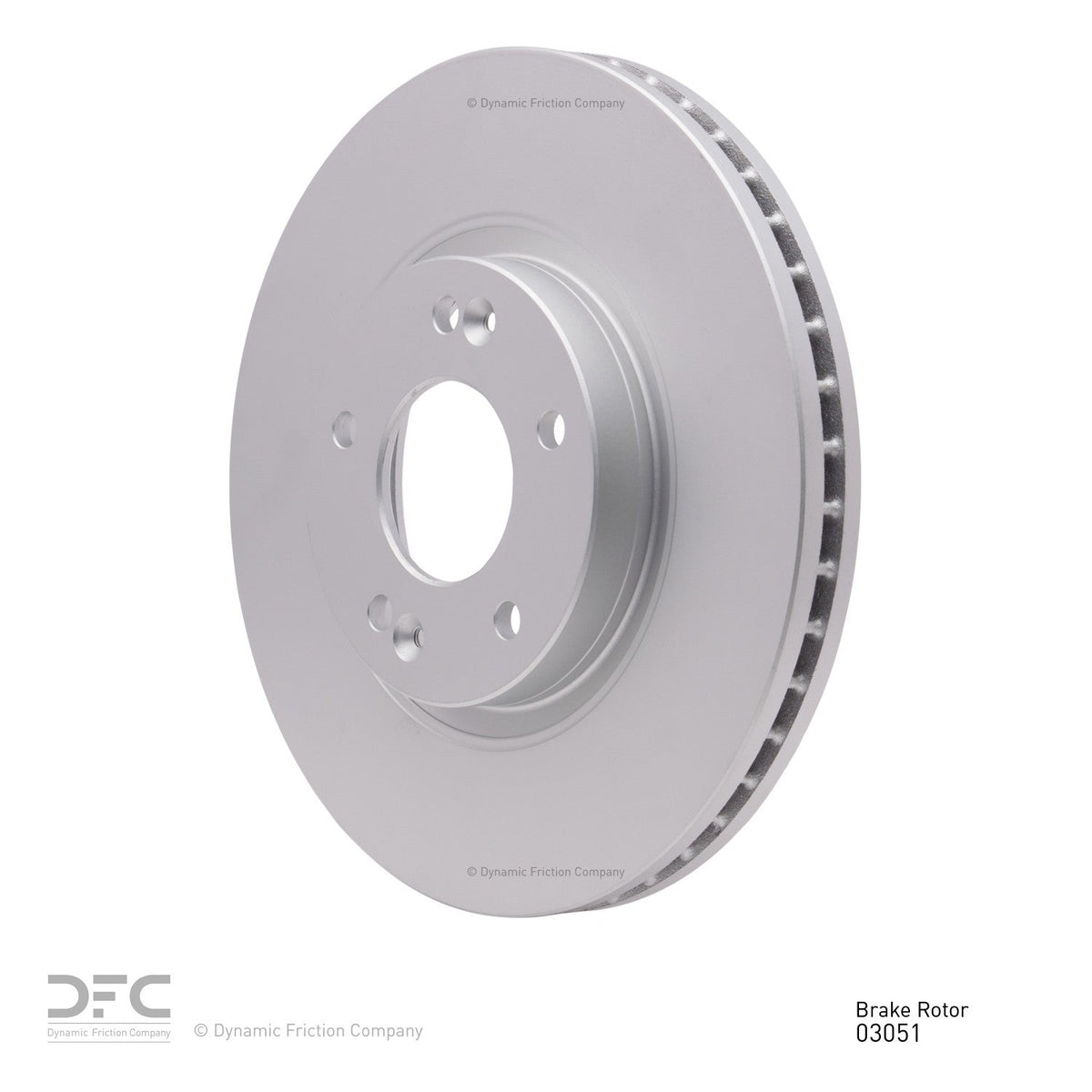 DFC 10-13 Hyundai Santa Fe Front GeoSPEC Coated Rotor
