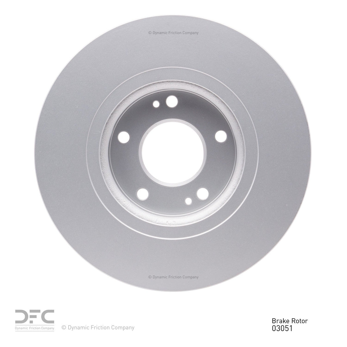 DFC 10-13 Hyundai Santa Fe Front GeoSPEC Coated Rotor