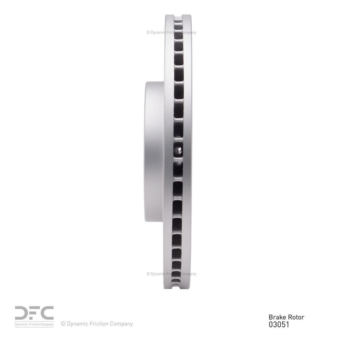 DFC 10-13 Hyundai Santa Fe Front GeoSPEC Coated Rotor