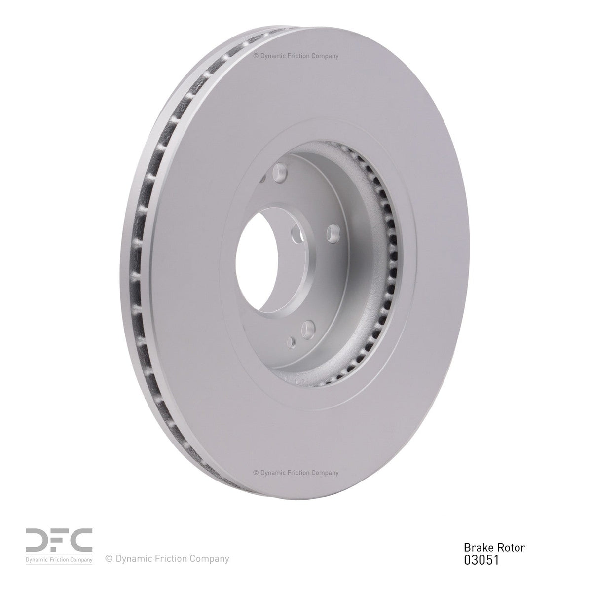 DFC 10-13 Hyundai Santa Fe Front GeoSPEC Coated Rotor