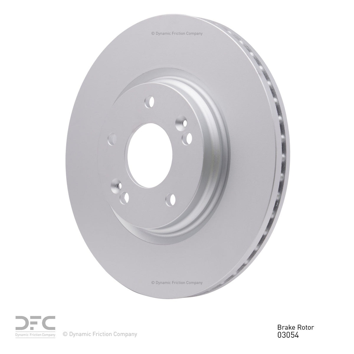 DFC 15-25 Hyundai Kona EV Front GeoSPEC Coated Rotor