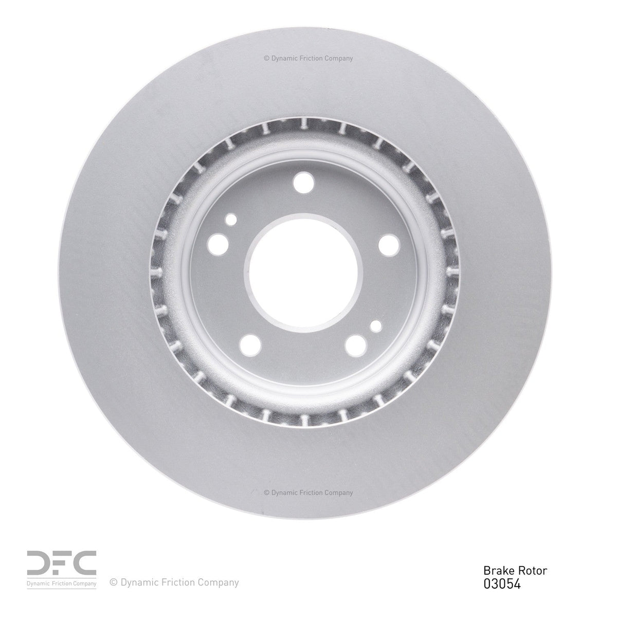 DFC 15-25 Hyundai Kona EV Front GeoSPEC Coated Rotor