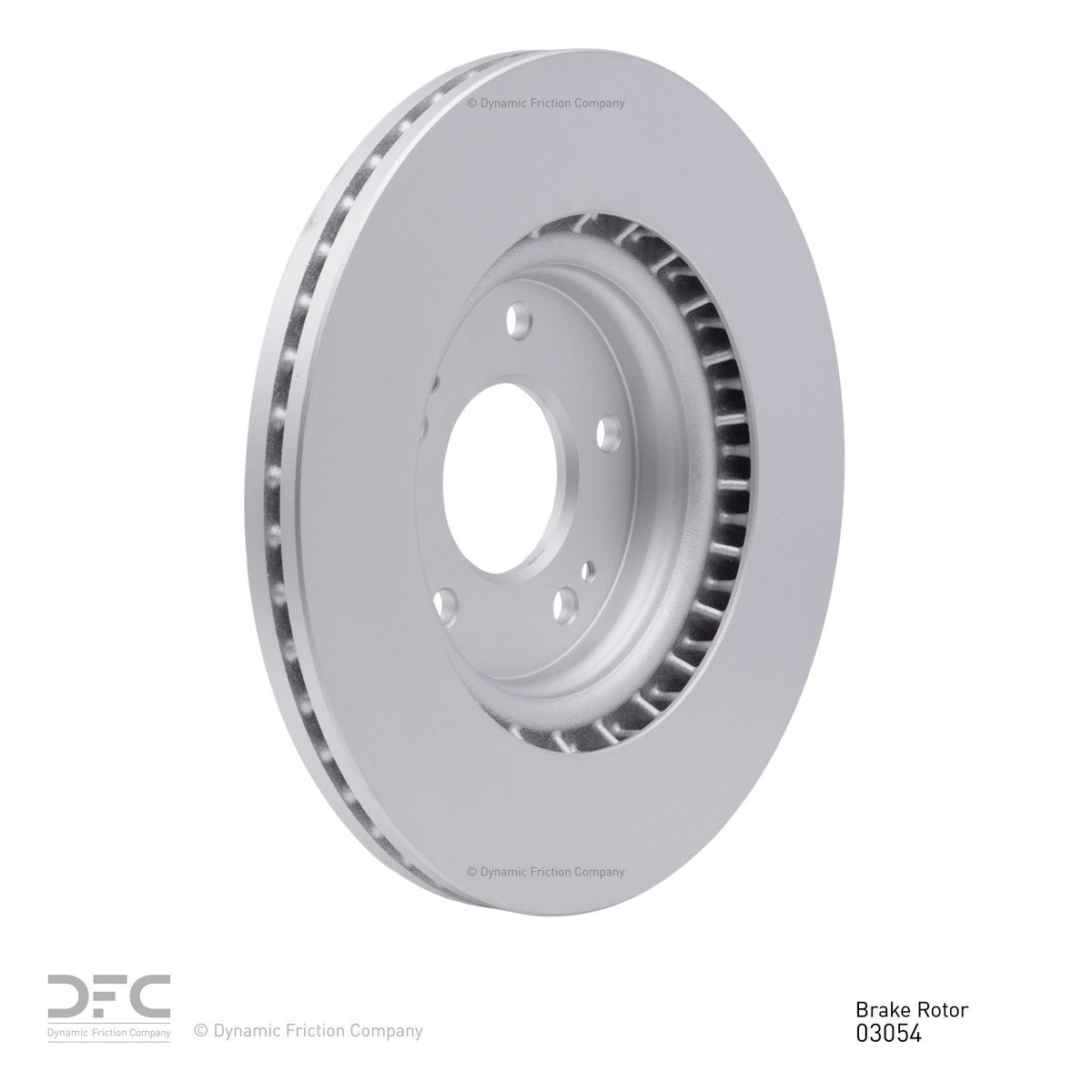 DFC 15-25 Hyundai Kona EV Front GeoSPEC Coated Rotor