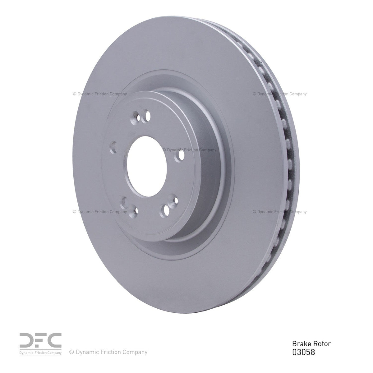 DFC 18-20 Genesis G80 Front GeoSPEC Coated Rotor
