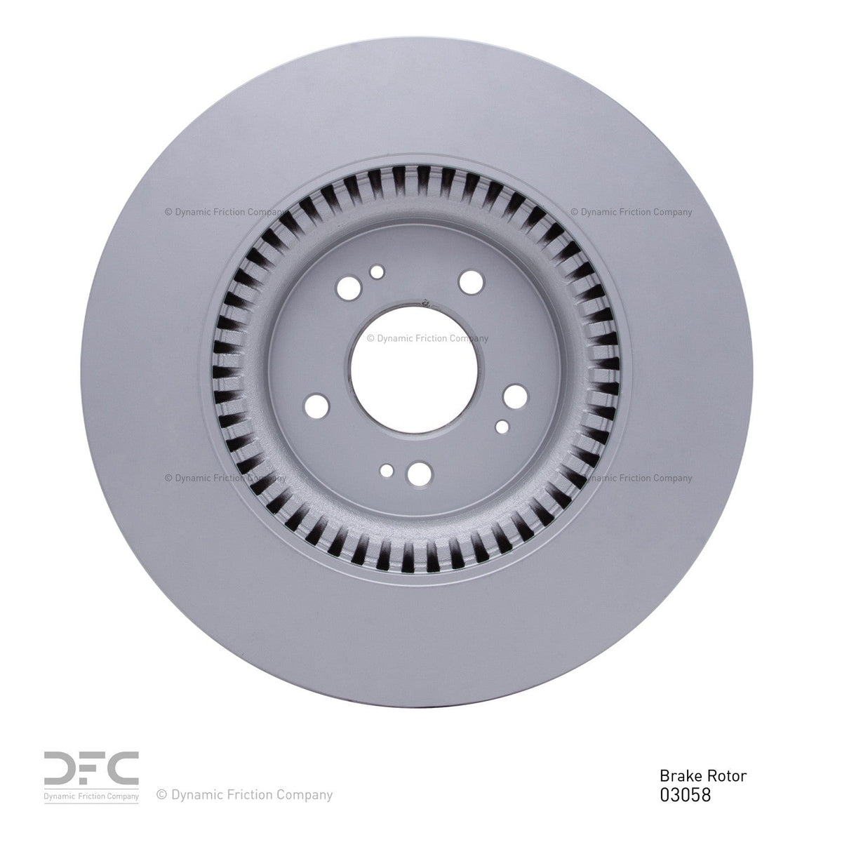 DFC 18-20 Genesis G80 Front GeoSPEC Coated Rotor