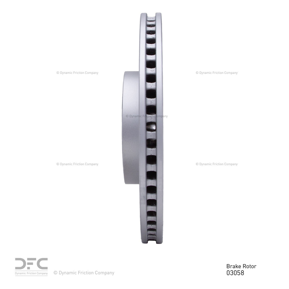 DFC 18-20 Genesis G80 Front GeoSPEC Coated Rotor
