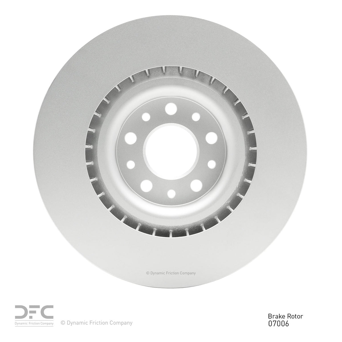 DFC 14-19 Fiat 500L Front GeoSPEC Coated Rotor