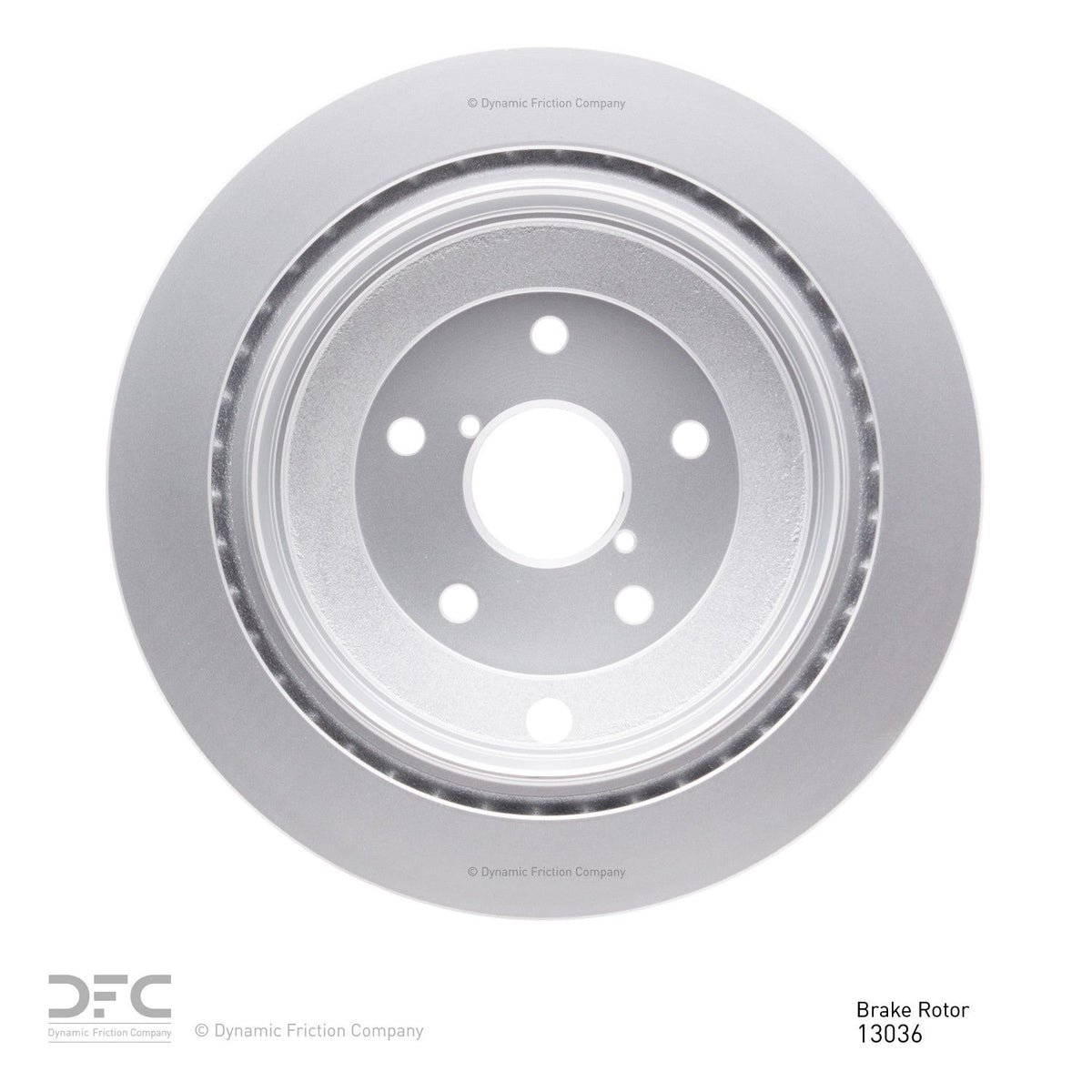 DFC 06-14 Subaru Tribeca Rear GeoSPEC Coated Rotor