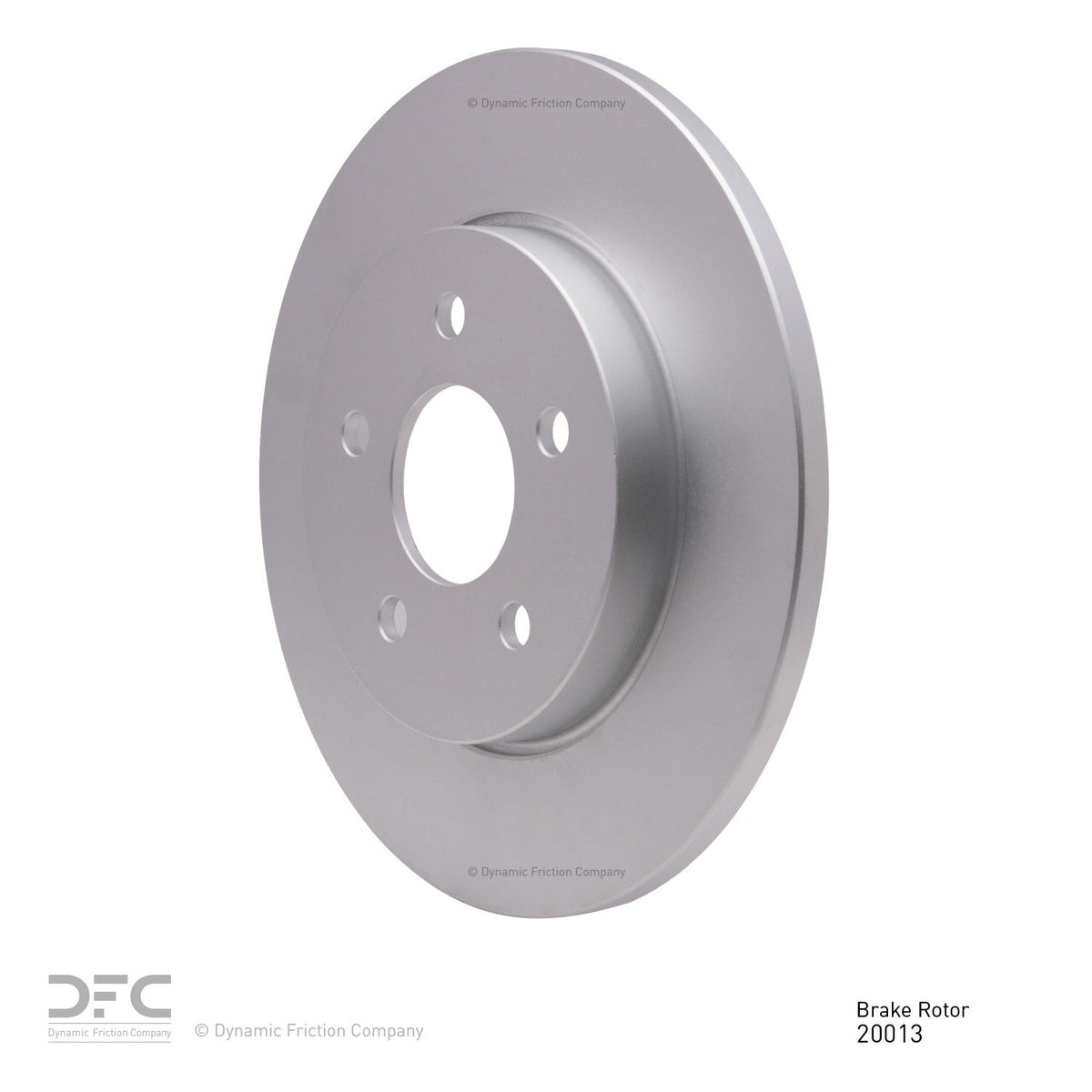 DFC 01-08 Ford Mondeo (Mexico) Rear GeoSPEC Coated Rotor