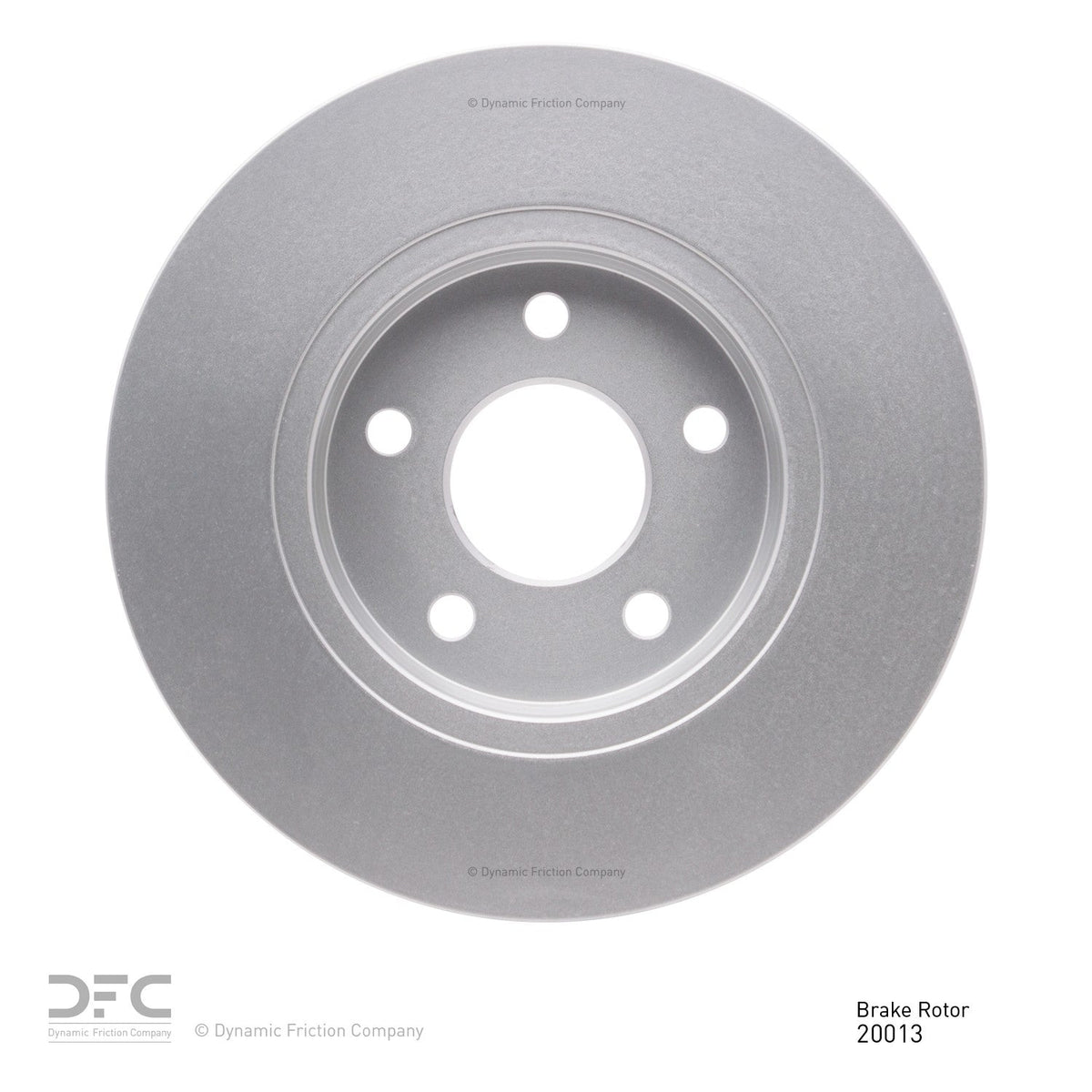 DFC 01-08 Ford Mondeo (Mexico) Rear GeoSPEC Coated Rotor