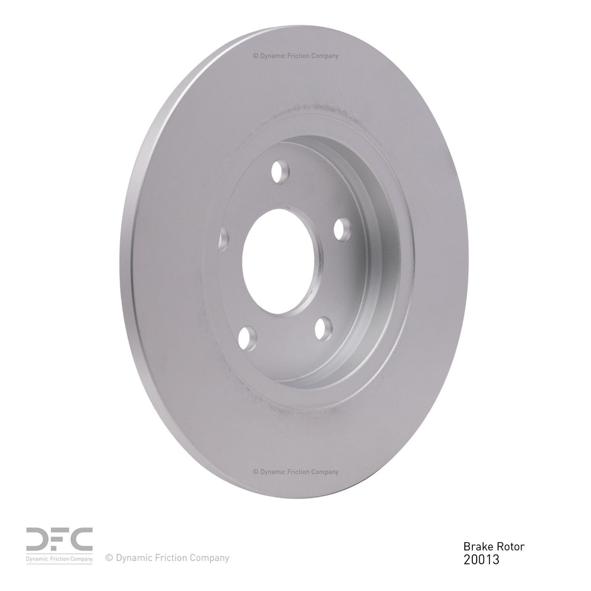 DFC 01-08 Ford Mondeo (Mexico) Rear GeoSPEC Coated Rotor