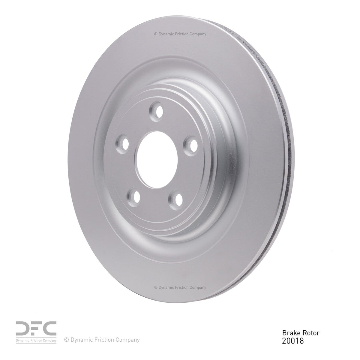 DFC 06-15 Jaguar XF Rear GeoSPEC Coated Rotor
