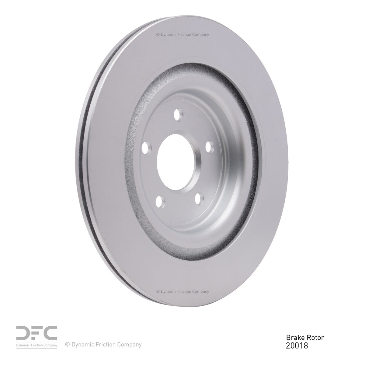 DFC 06-15 Jaguar XF Rear GeoSPEC Coated Rotor