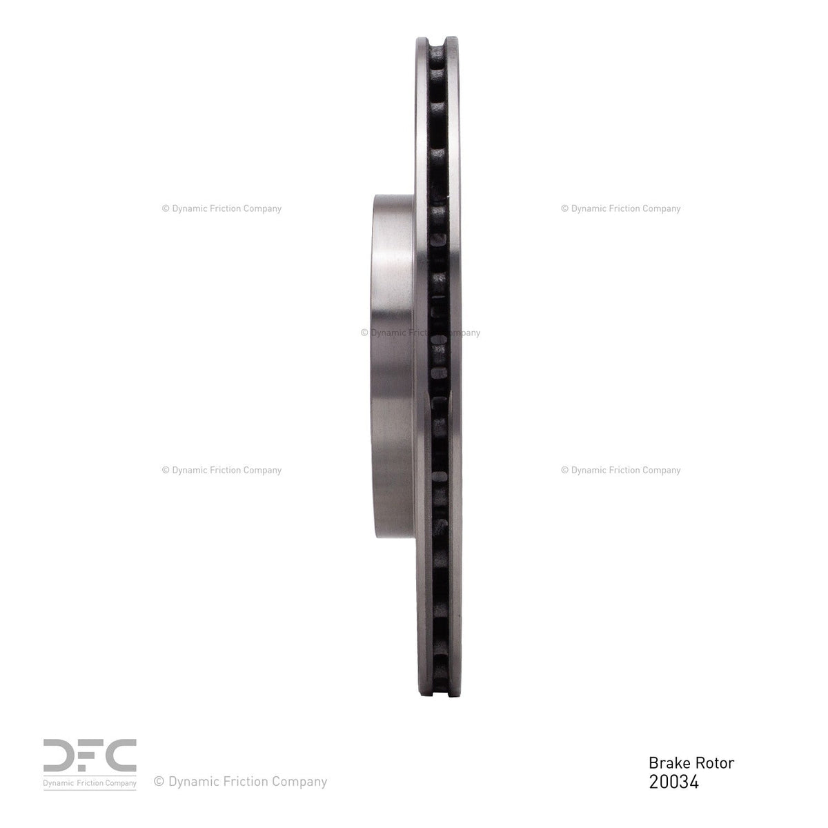 DFC 17-20 Jaguar I-Pace Rear GeoSPEC Coated Rotor