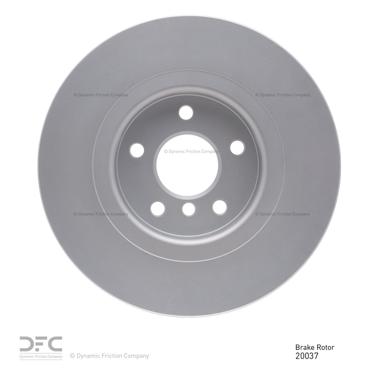 DFC 17-19 Jaguar XE Rear GeoSPEC Coated Rotor