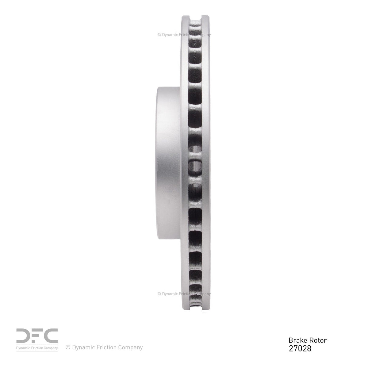 DFC 99-09 Volvo S80/XC70/S60/V70 Front GeoSPEC Coated Rotor