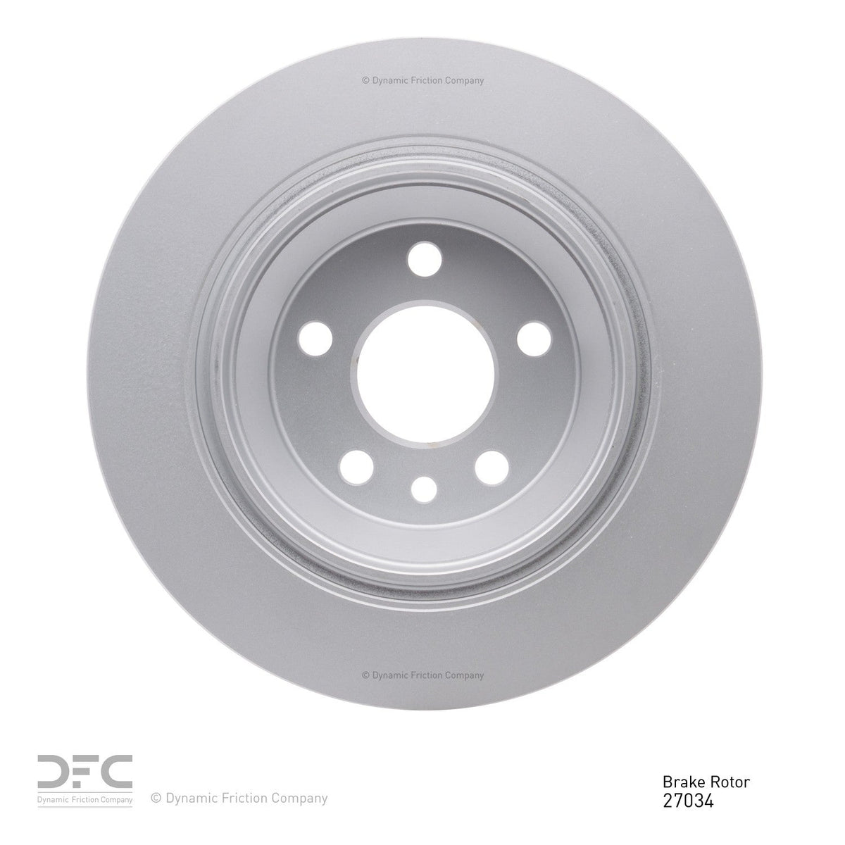 DFC 07-10 Volvo S80 Rear GeoSPEC Coated Rotor