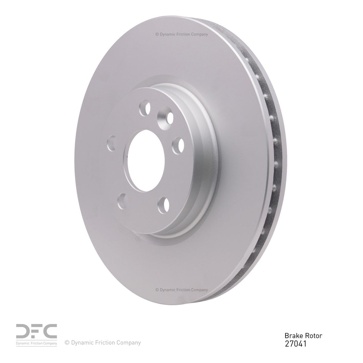 DFC 07-18 Land Rover Range Rover Evoque Front GeoSPEC Coated Rotor