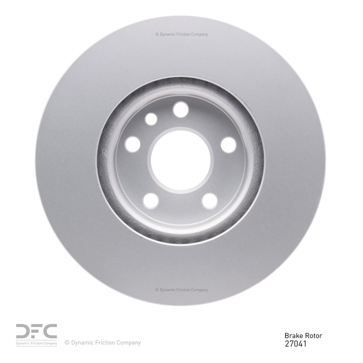 DFC 07-18 Land Rover Range Rover Evoque Front GeoSPEC Coated Rotor