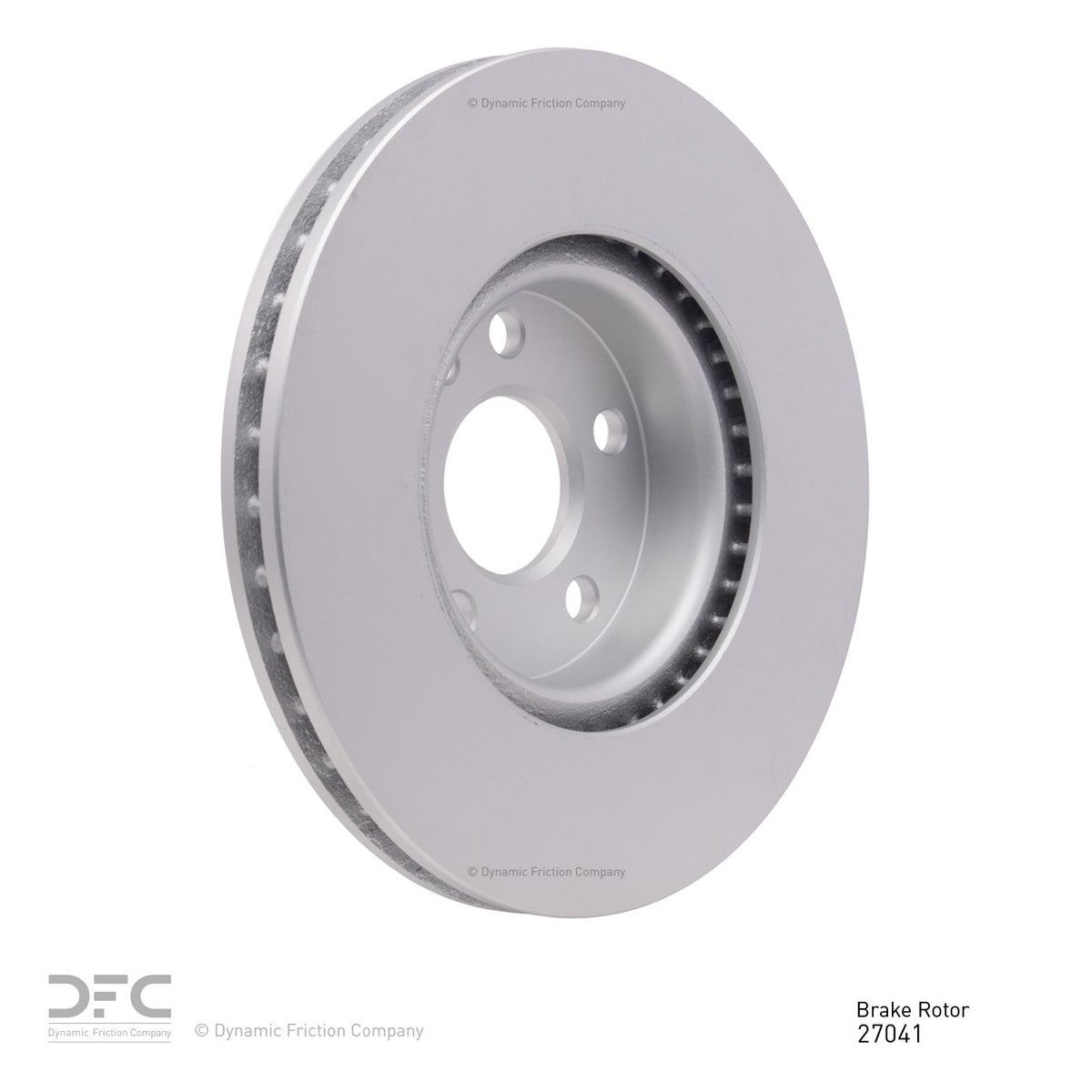 DFC 07-18 Land Rover Range Rover Evoque Front GeoSPEC Coated Rotor