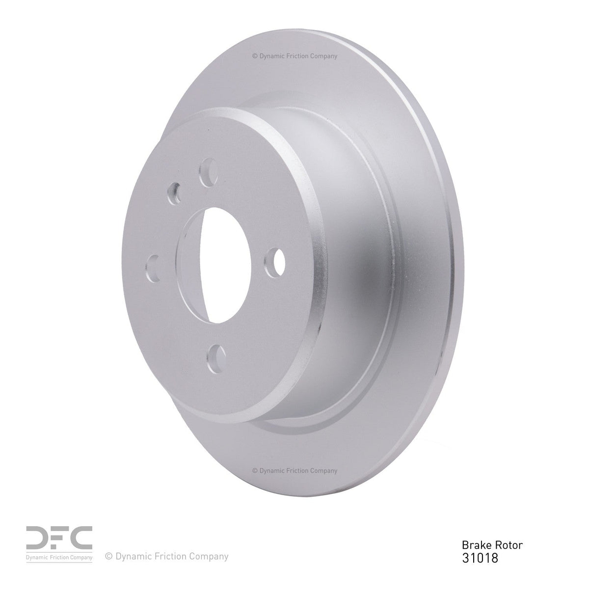 DFC 84-91 BMW 325is Rear GeoSPEC Coated Rotor