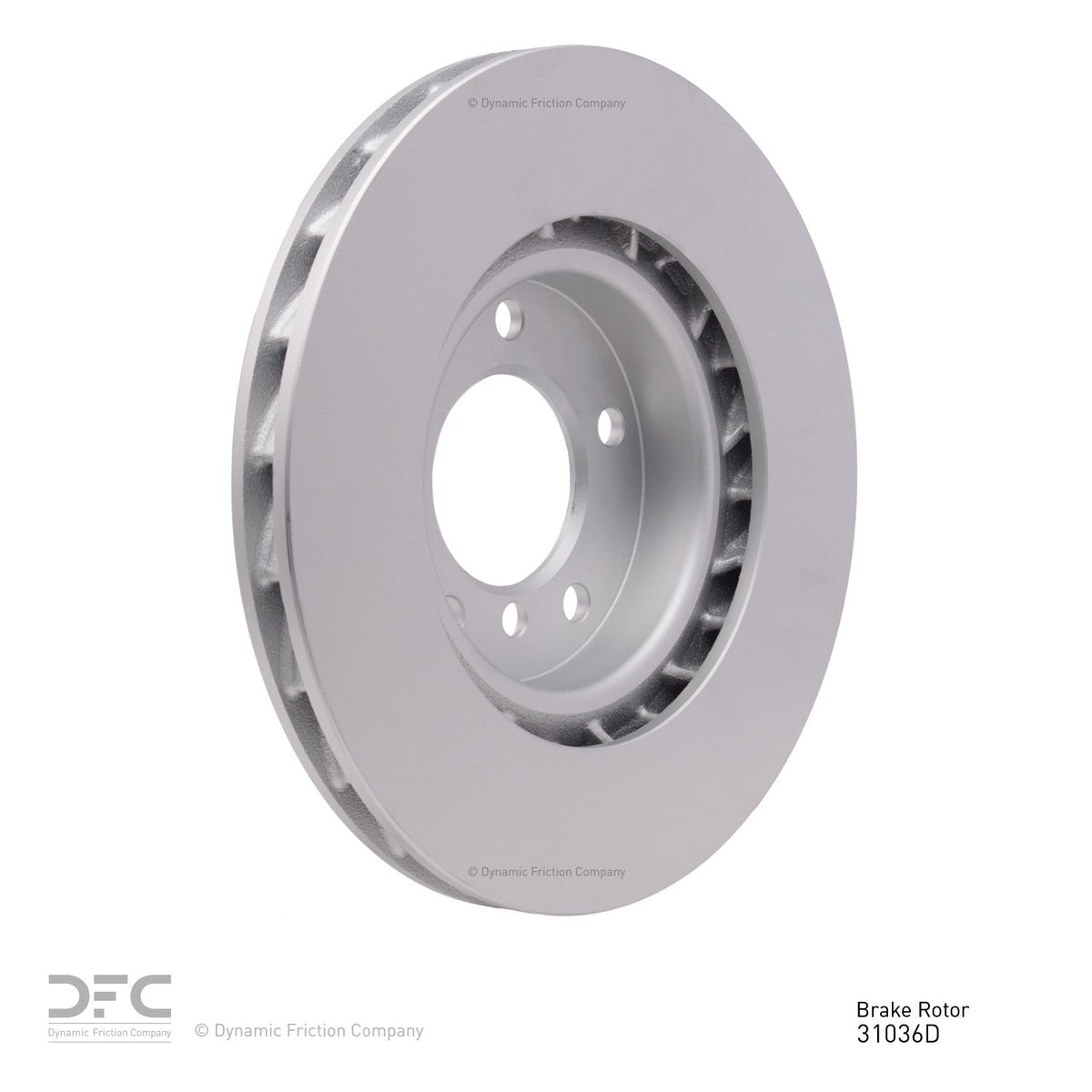 DFC 95-02 BMW M3 Left Front GeoSPEC Coated Rotor