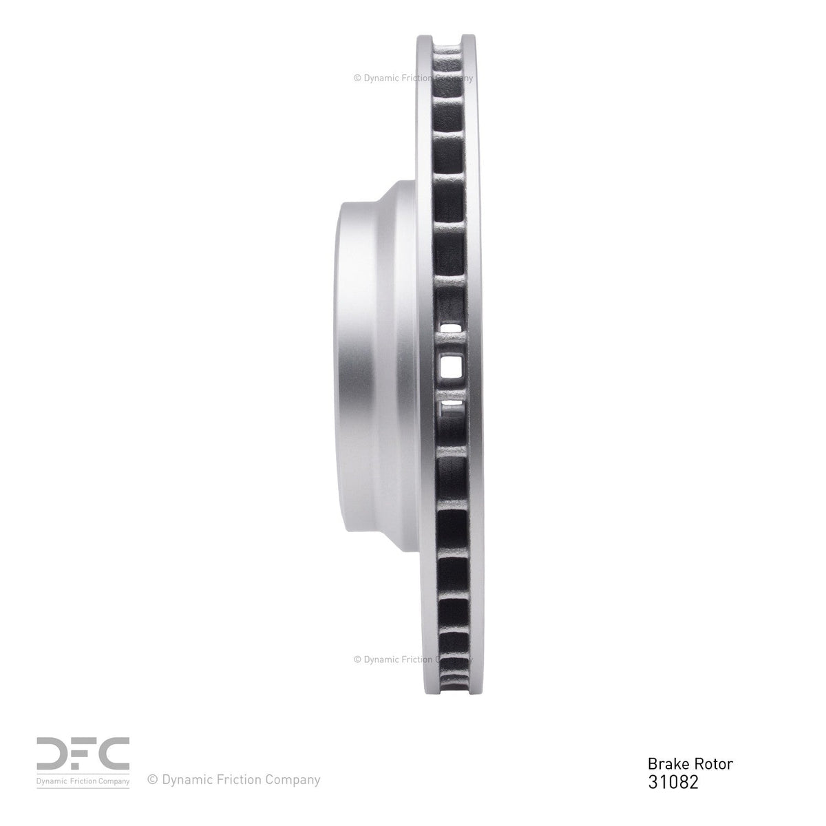 DFC 07-15 BMW 335d Front GeoSPEC Coated Rotor