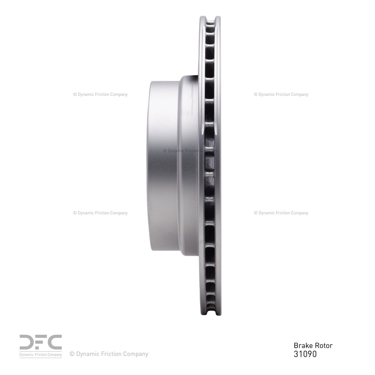 DFC 08-13 BMW 135IS Rear GeoSPEC Coated Rotor