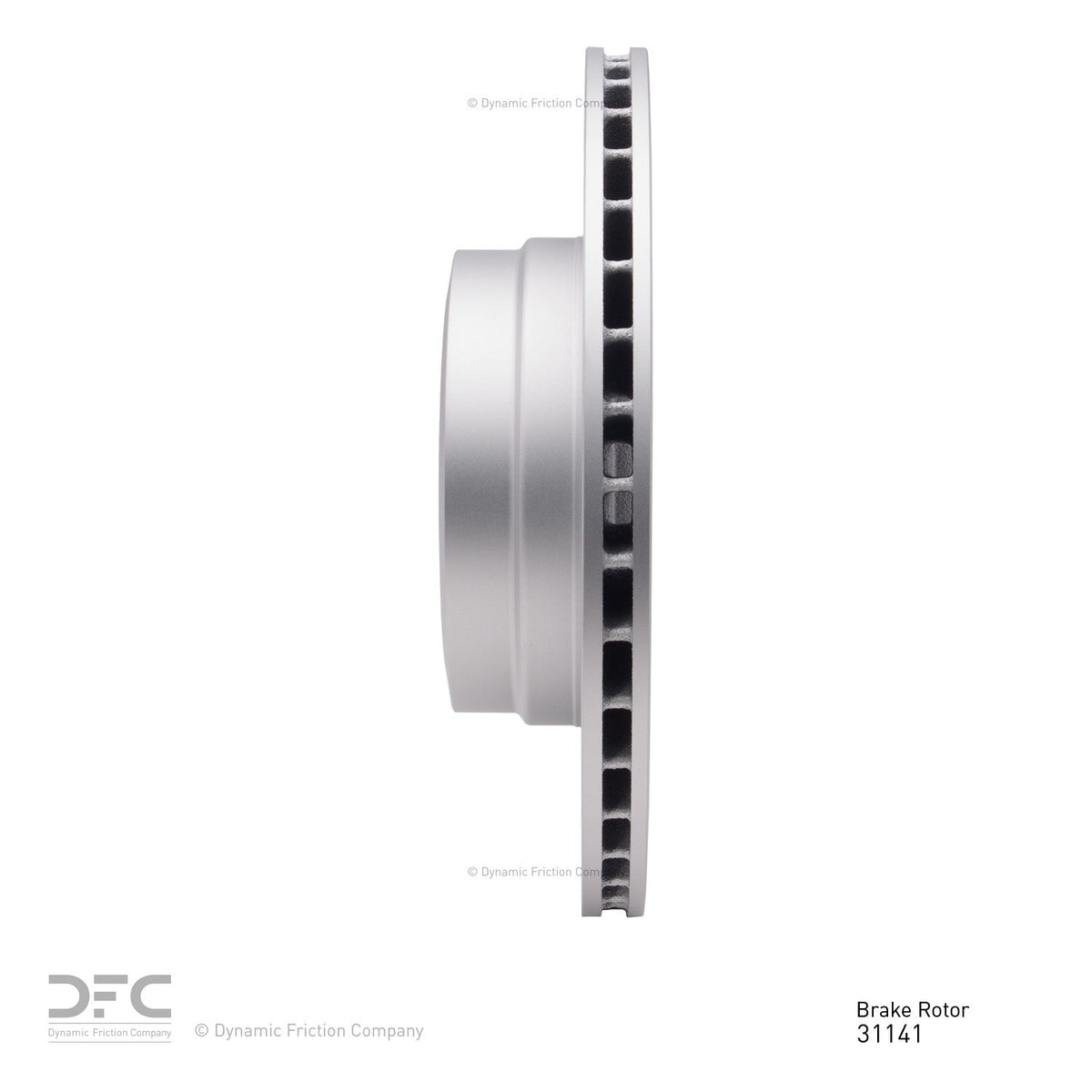 DFC 07-19 BMW X6 Rear GeoSPEC Coated Rotor